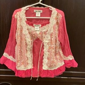 Girls 2 Piece Size 8 Tank with Adorable Top